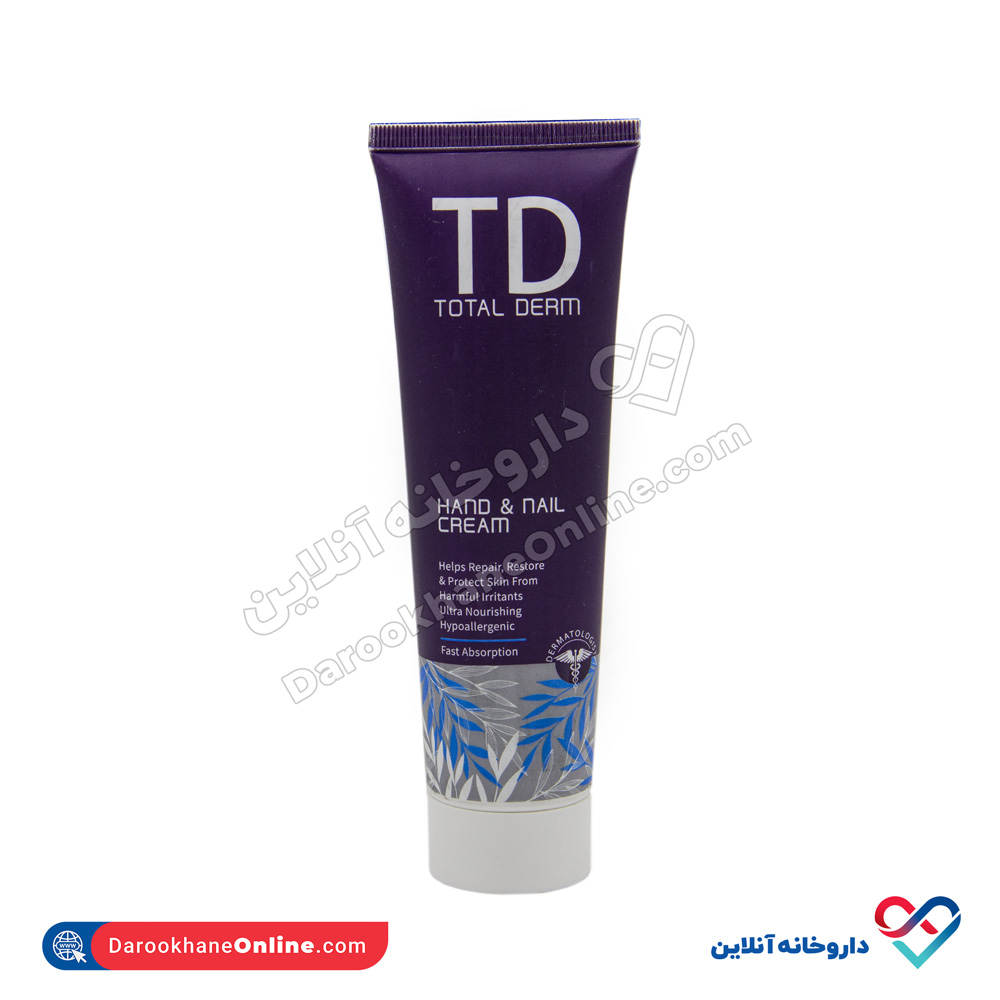 hand-and-nail-cream-1.jpg کرم آبرسان دست و ناخن توتال درم - Image 1